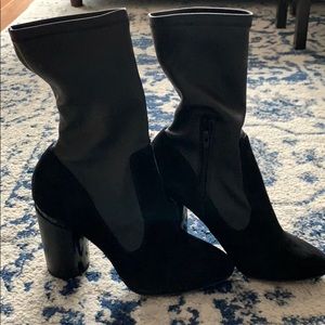Black booties